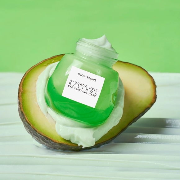 Sephora Makeup Glow Recipe Avocado Melt Retinol Eye Sleeping Mask
